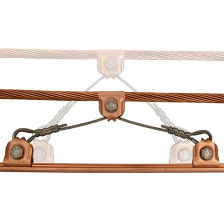 Flexible gliding hanger