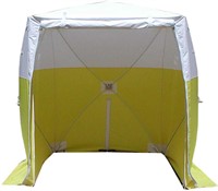 180 Elskåpstält Vit/ Gul duk 1,8x1,8,2m inkl bag