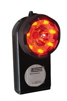 HP11R-MH33DB Lampa 7 röda LED m. 3Ah Batterier