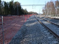 Safety Barrier 2,2 m Rail UIC60 / foot 150 mm