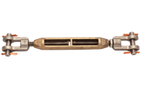 Open turnbuckle clevis-clevis 15 kN (stainless steel clevis)