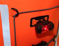 Röd LED lampa Busch and Müller IXXI