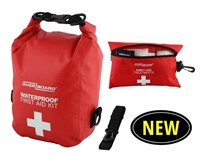 WATERPROOF FIRST AID BAG WITH TREATMENTS