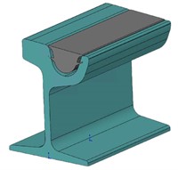 Rubber gap filler for rail flangeways