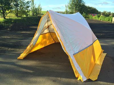 Triangular tents