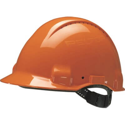 Safety Helmet Orange 3M