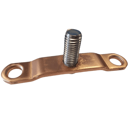 T-förb. M10x25mm. Ex. mutter.