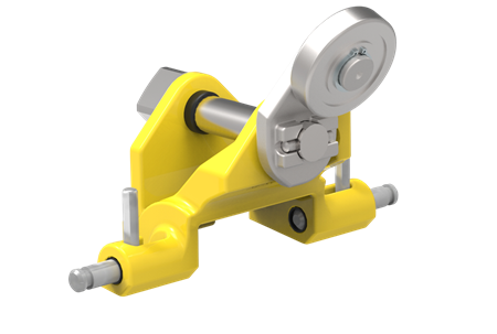 Neutraliseringsrullar Vortok E-clip f. Sverige UIC 60