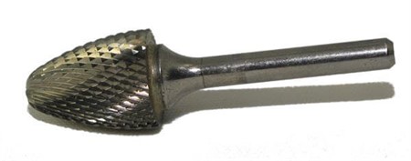 Carbide Burr Type C. Ø20mm. Shaft Ø6mm