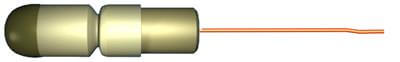 Brazing pin 8mm extra (Rail)