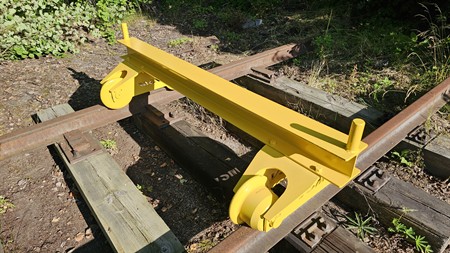 Transportvagn för räls