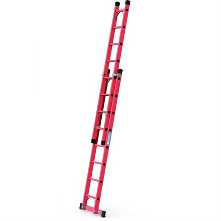 Safety ladder 4,17m fiberglass