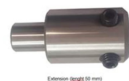 Adapter till borr för spårvägsprofiler