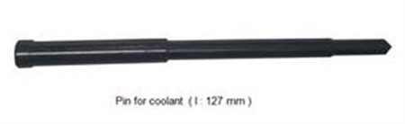 Centrumpinne till borr för spårvägsprofiler127mm