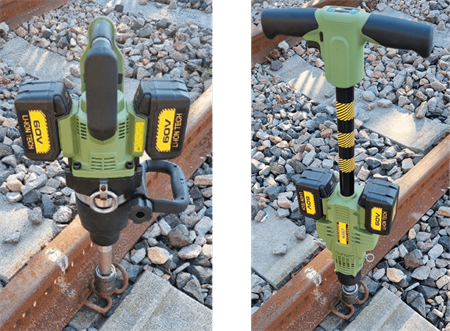 Mutterdragare / Slipersborrmaskin