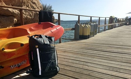 Ryggsäck Ultra Light 30L,Svart. Vattentät.