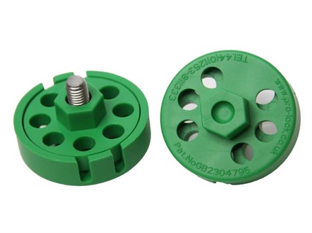 Pro-Lock Green Large, Hexagon. ex. cable