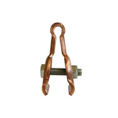 Hanger clamp without thimble