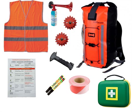 Accident at work rescue bag cpl. set