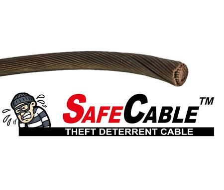95 mm² SafeCable©, Steel/Cu, bare wire