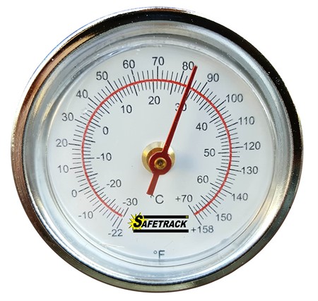 Rail Thermometer, analogue