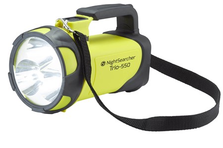 TRIO 550 Li-Ion Searchlight. 550 Lumen