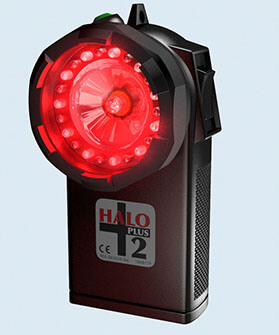 HP11R2 Lampa ex batteri. Röd/grön 568nm